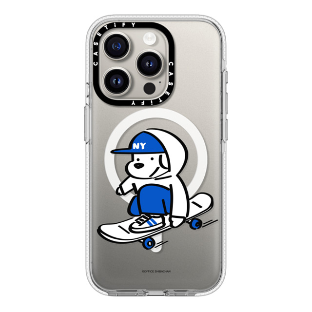 Skater JOHN x CASETiFY iPhone 15 Pro ケース クリア クリア ケース MagSafe対応 Skater JOHN (Enjoy Life)