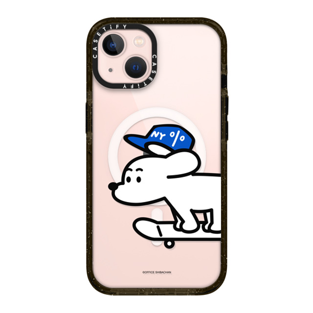 Skater JOHN x CASETiFY iPhone 13 ケース ブラック インパクトケース MagSafe対応 Skater JOHN (Standard)