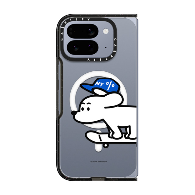 Skater JOHN x CASETiFY Pixel 10 Pro Fold ケース Dog,Sport ブラック Impact Magnetic Case Skater JOHN (Standard) Skater JOHN x CASETiFY Pixel 10 Pro Fold ケース Dog,Sport ブラック Impact Magnetic Case Skater JOHN (Standard)