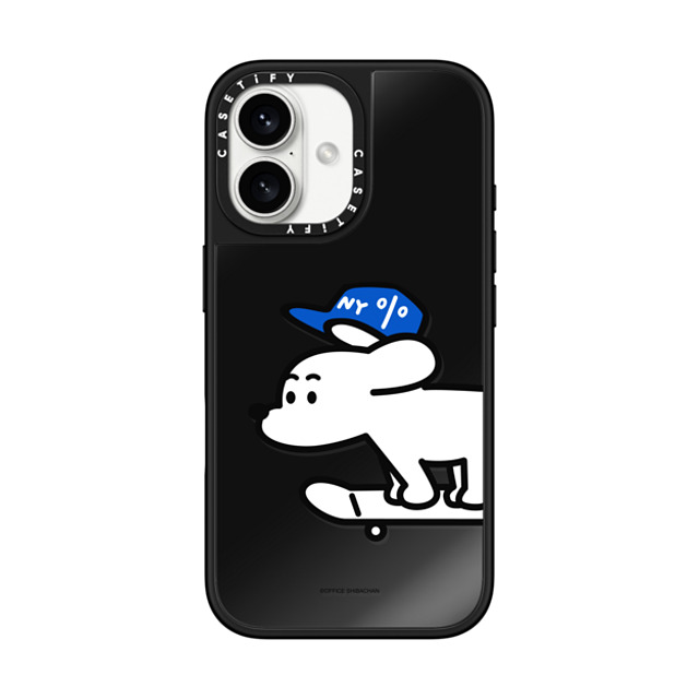 Skater JOHN x CASETiFY iPhone 16 Case Black on Black ミラーケース MagSafe対応 Skater JOHN (Standard) Skater JOHN x CASETiFY iPhone 16 Case Black on Black ミラーケース MagSafe対応 Skater JOHN (Standard)