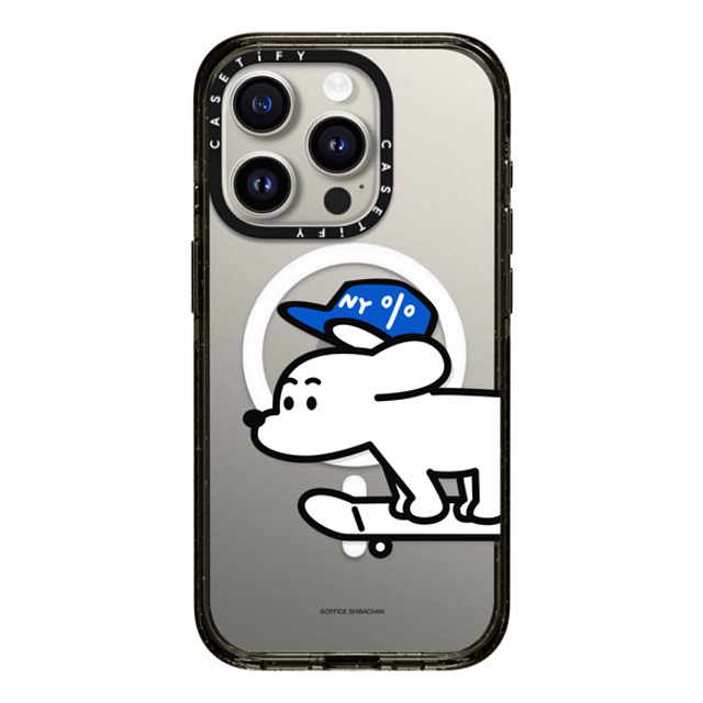 Skater JOHN x CASETiFY iPhone 15 Pro ケース ブラック インパクトケース MagSafe対応 Skater JOHN (Standard)