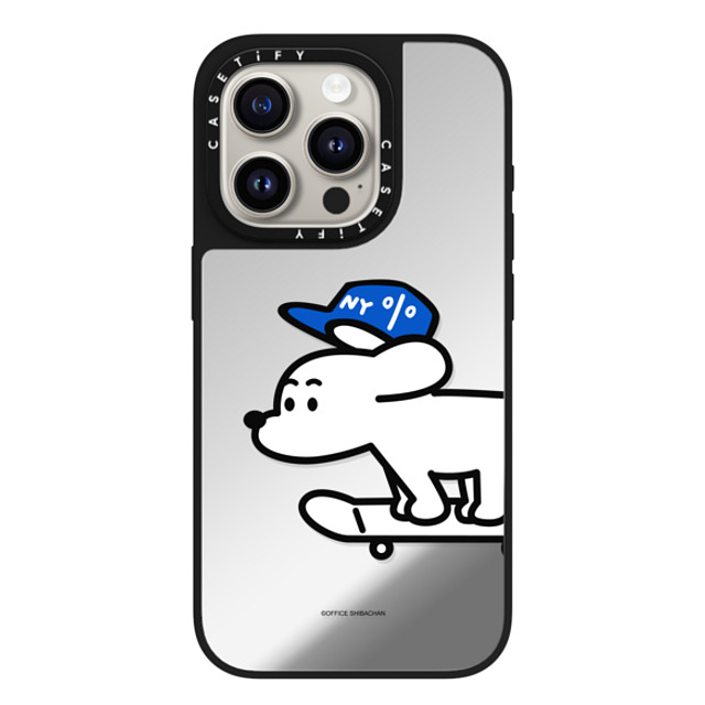 Skater JOHN x CASETiFY iPhone 15 Pro Case Silver on Black ミラーケース MagSafe対応 Skater JOHN (Standard) Skater JOHN x CASETiFY iPhone 15 Pro Case Silver on Black ミラーケース MagSafe対応 Skater JOHN (Standard)