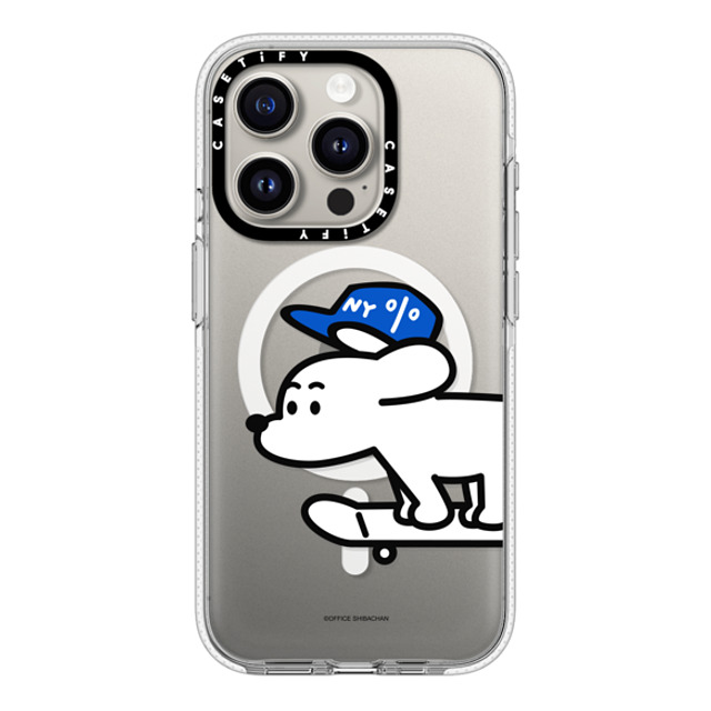 Skater JOHN x CASETiFY iPhone 15 Pro ケース クリア クリア ケース MagSafe対応 Skater JOHN (Standard)