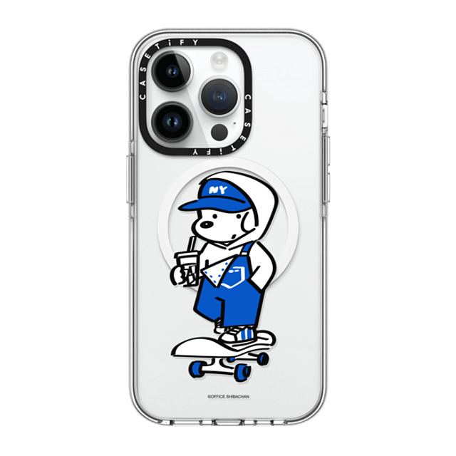 Skater JOHN x CASETiFY iPhone 14 Pro ケース クリア クリア ケース MagSafe対応 Skater JOHN (Overalls)