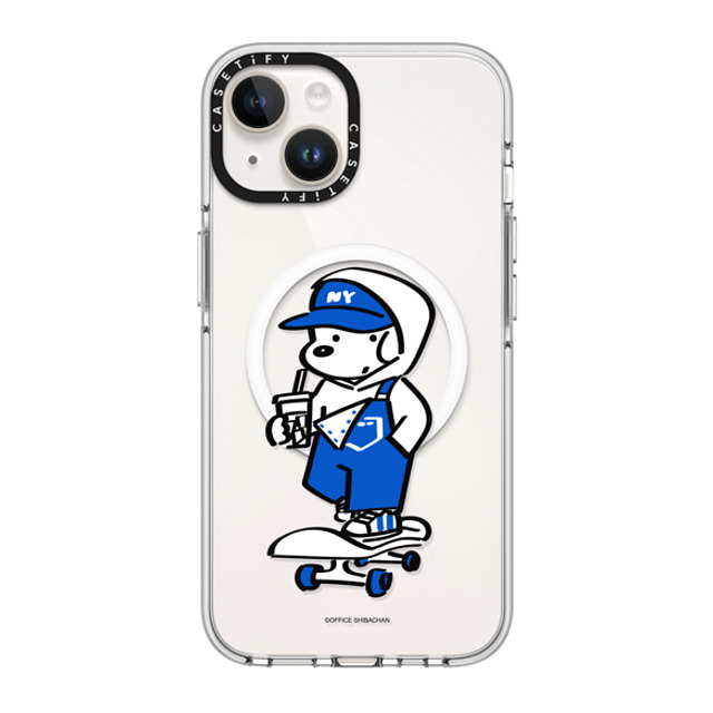 Skater JOHN x CASETiFY iPhone 14 Case Clear Clear Case MagSafe Compatible Skater JOHN (Overalls) Skater JOHN x CASETiFY iPhone 14 Case Clear Clear Case MagSafe Compatible Skater JOHN (Overalls)