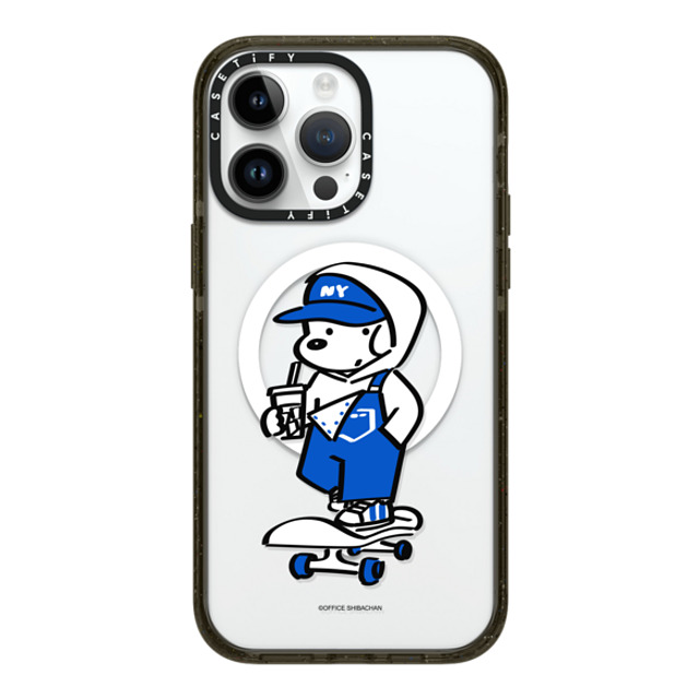 Skater JOHN x CASETiFY iPhone 14 Pro Max ケース ブラック インパクトケース MagSafe対応 Skater JOHN (Overalls)