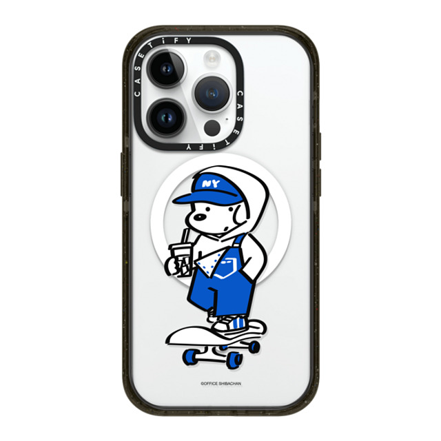 Skater JOHN x CASETiFY iPhone 14 Pro ケース ブラック インパクトケース MagSafe対応 Skater JOHN (Overalls)