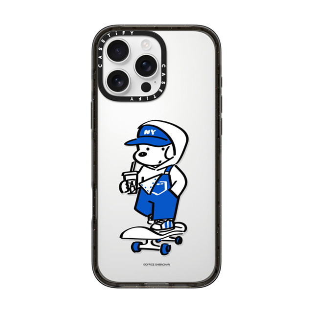 Skater JOHN x CASETiFY iPhone 16 Pro Max ケース ブラック インパクトケース Skater JOHN (Overalls)