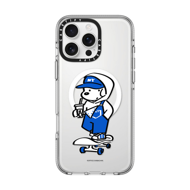 Skater JOHN x CASETiFY iPhone 16 Pro Max ケース クリア クリア ケース MagSafe対応 Skater JOHN (Overalls)