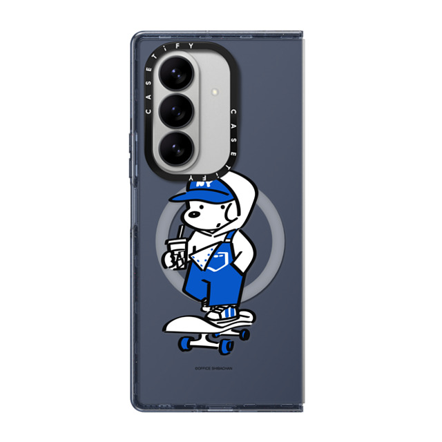 Skater JOHN x CASETiFY Galaxy Z Fold7 ケース Dog,Sport ネイビー Impact Magnetic Case Skater JOHN (Overalls) Skater JOHN x CASETiFY Galaxy Z Fold7 ケース Dog,Sport ネイビー Impact Magnetic Case Skater JOHN (Overalls)