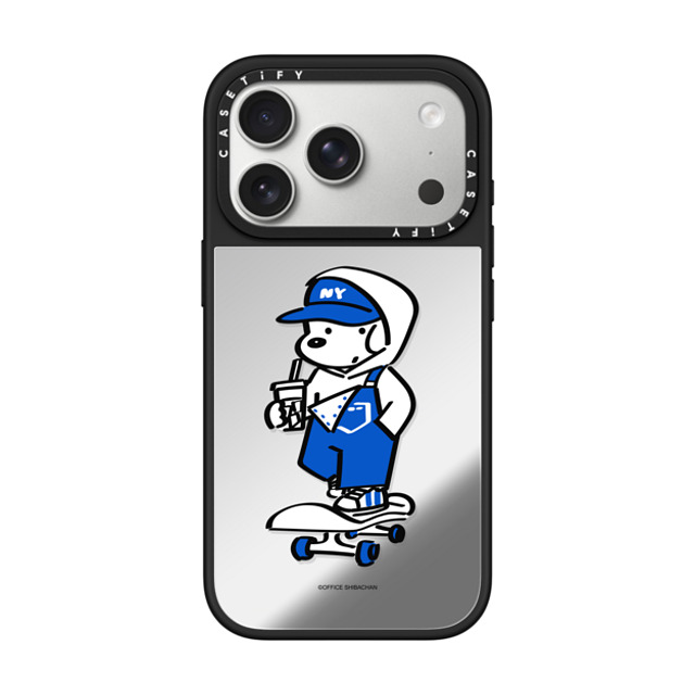 Skater JOHN x CASETiFY iPhone 17 Pro ケース Dog,Sport Silver on Black ミラーケース MagSafe対応 Skater JOHN (Overalls) Skater JOHN x CASETiFY iPhone 17 Pro ケース Dog,Sport Silver on Black ミラーケース MagSafe対応 Skater JOHN (Overalls)