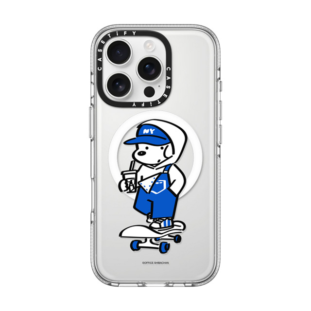 Skater JOHN x CASETiFY iPhone 16 Pro ケース クリア クリア ケース MagSafe対応 Skater JOHN (Overalls)