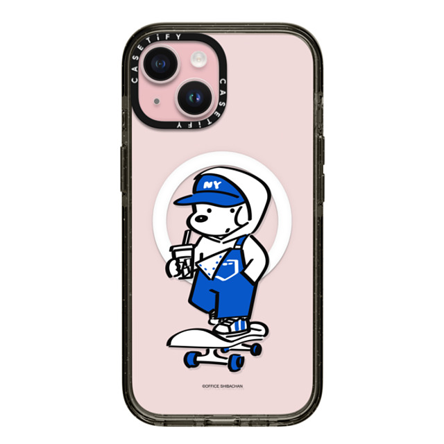 Skater JOHN x CASETiFY iPhone 15 ケース Dog,Sport ブラック インパクトケース MagSafe対応 Skater JOHN (Overalls) Father's Day Skater JOHN x CASETiFY iPhone 15 ケース Dog,Sport ブラック インパクトケース MagSafe対応 Skater JOHN (Overalls) Father's Day
