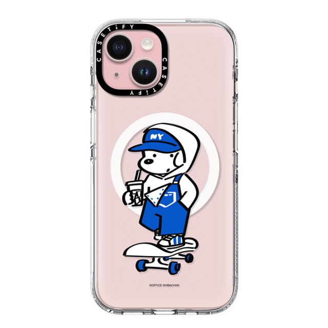 Skater JOHN x CASETiFY iPhone 15 ケース クリア クリア ケース MagSafe対応 Skater JOHN (Overalls)