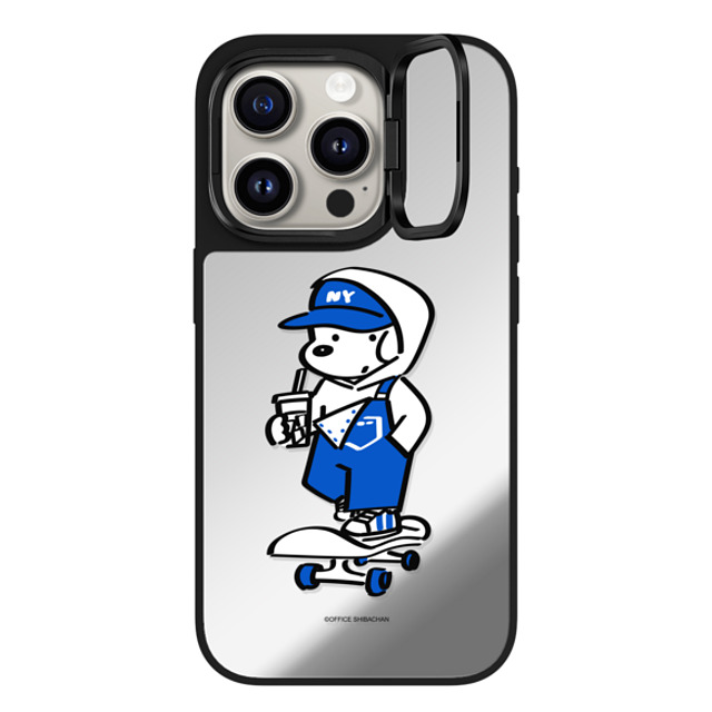 Skater JOHN x CASETiFY iPhone 15 Pro Case Silver on Black ミラー リングスタンドケース MagSafe対応 Skater JOHN (Overalls) Skater JOHN x CASETiFY iPhone 15 Pro Case Silver on Black ミラー リングスタンドケース MagSafe対応 Skater JOHN (Overalls)