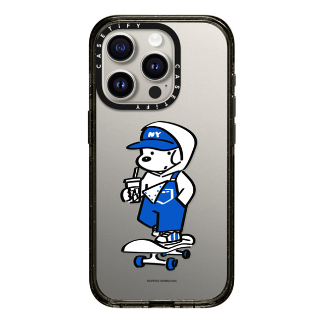 Skater JOHN x CASETiFY iPhone 15 Pro ケース ブラック インパクトケース Skater JOHN (Overalls)