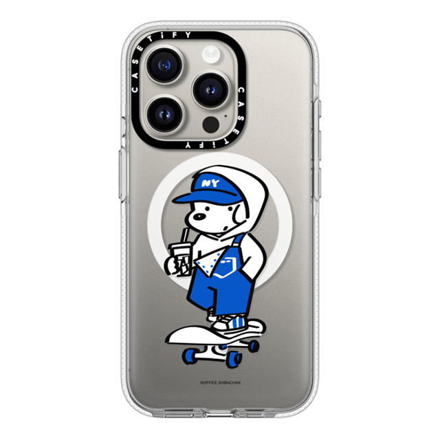 Skater JOHN x CASETiFY iPhone 15 Pro ケース クリア クリア ケース MagSafe対応 Skater JOHN (Overalls)