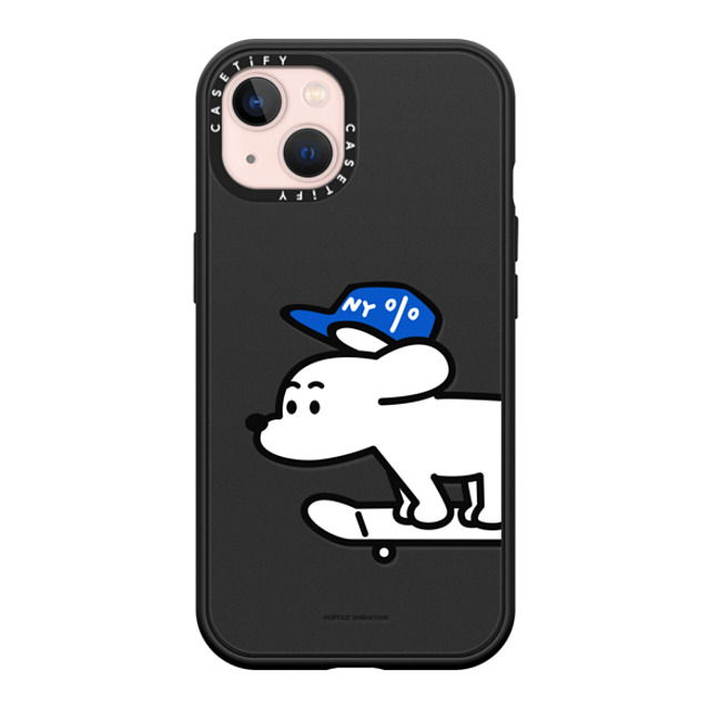 Skater JOHN x CASETiFY iPhone 13 ケース マットブラック インパクトケース MagSafe対応 Skater JOHN (Standard)