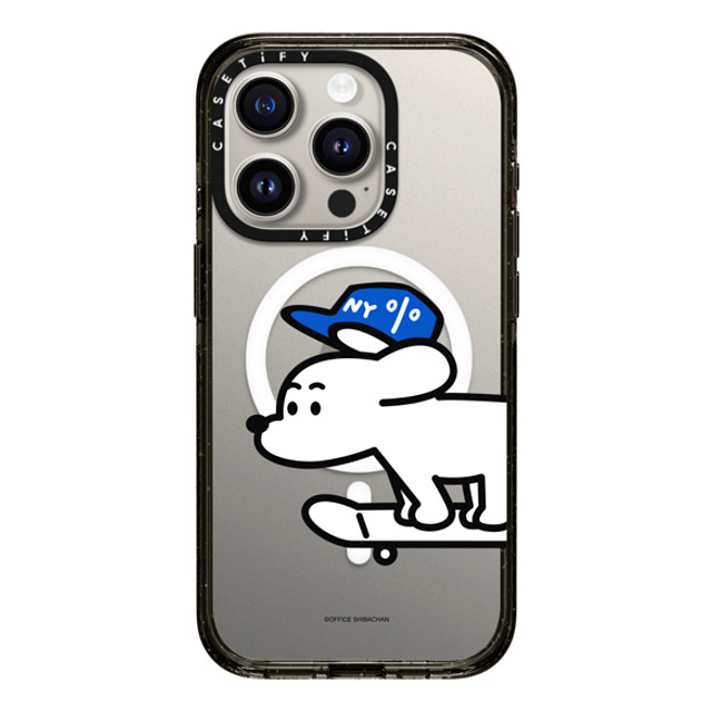 Skater JOHN x CASETiFY iPhone 15 Pro ケース ブラック インパクトケース MagSafe対応 Skater JOHN (Standard)