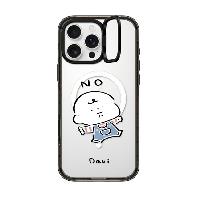 Davi x CASETiFY iPhone 16 Pro Max ケース Cartoon ブラック インパクトリングスタンドケース MagSafe対応 NO Father's Day Davi x CASETiFY iPhone 16 Pro Max ケース Cartoon ブラック インパクトリングスタンドケース MagSafe対応 NO Father's Day