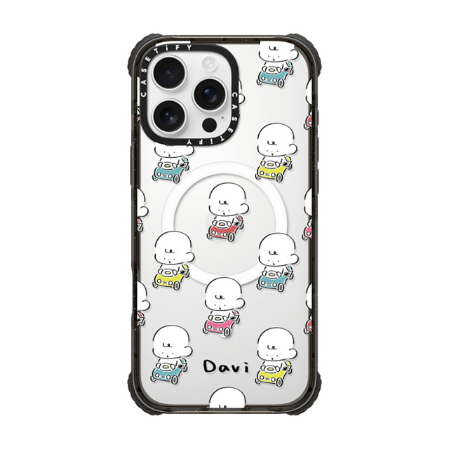 Davi x CASETiFY iPhone 16 Pro Max Case Black ウルトラ インパクトケース MagSafe 対応 COLORFUL CARS Davi x CASETiFY iPhone 16 Pro Max Case Black ウルトラ インパクトケース MagSafe 対応 COLORFUL CARS
