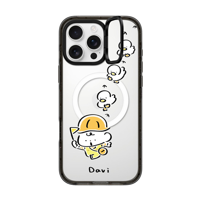 Davi x CASETiFY iPhone 16 Pro Max Case Cartoon Black インパクトリングスタンドケース MagSafe対応 DUCK DUCK DUCK Father's Day Davi x CASETiFY iPhone 16 Pro Max Case Cartoon Black インパクトリングスタンドケース MagSafe対応 DUCK DUCK DUCK Father's Day