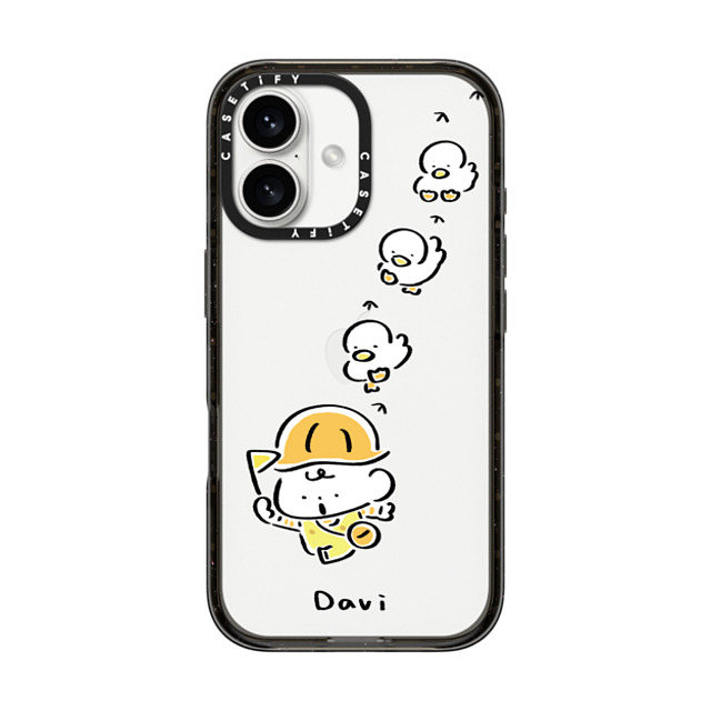 Davi x CASETiFY iPhone 16 Case Cartoon Black Impact Case DUCK DUCK DUCK Father's Day Davi x CASETiFY iPhone 16 Case Cartoon Black Impact Case DUCK DUCK DUCK Father's Day