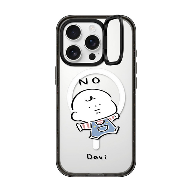 Davi x CASETiFY iPhone 16 Pro Case Cartoon Black インパクトリングスタンドケース MagSafe対応 NO Mother's Day Davi x CASETiFY iPhone 16 Pro Case Cartoon Black インパクトリングスタンドケース MagSafe対応 NO Mother's Day