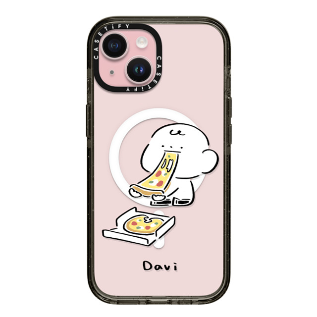 Davi x CASETiFY iPhone 15 Case Cartoon Black Impact Case MagSafe Compatible PIZZA!!! Mother's Day Davi x CASETiFY iPhone 15 Case Cartoon Black Impact Case MagSafe Compatible PIZZA!!! Mother's Day