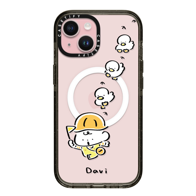 Davi x CASETiFY iPhone 15 Case Cartoon Black Impact Case MagSafe Compatible DUCK DUCK DUCK Mother's Day Davi x CASETiFY iPhone 15 Case Cartoon Black Impact Case MagSafe Compatible DUCK DUCK DUCK Mother's Day