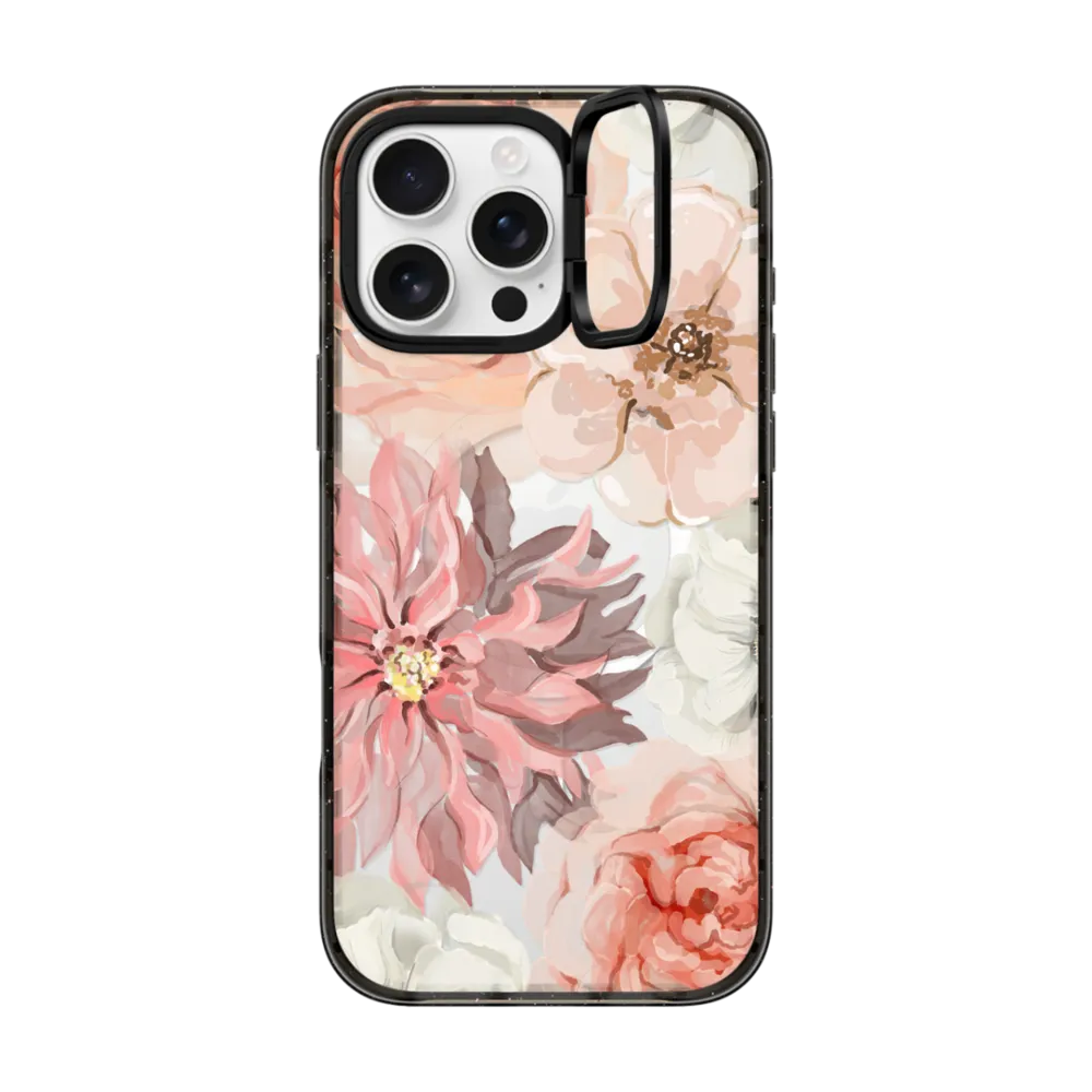 Impact Ring Stand iPhone 16 Pro Max Case MagSafe Compatible - Pretty Blush