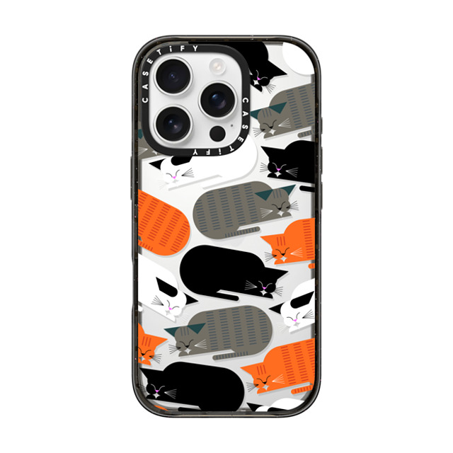 Rex Koo x CASETiFY iPhone 16 Pro Case Cat,Animal Black Impact Case Simple Cat - 14 Mother's Day Rex Koo x CASETiFY iPhone 16 Pro Case Cat,Animal Black Impact Case Simple Cat - 14 Mother's Day