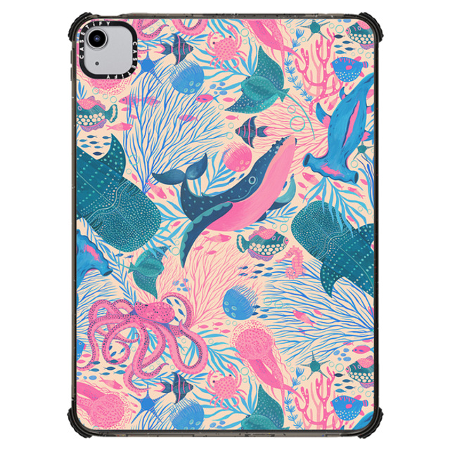 Grace Andersson x CASETiFY iPad Air (第4/5世代) ブラック iPad インパクト ケース Under the Sea by Grace Andersson