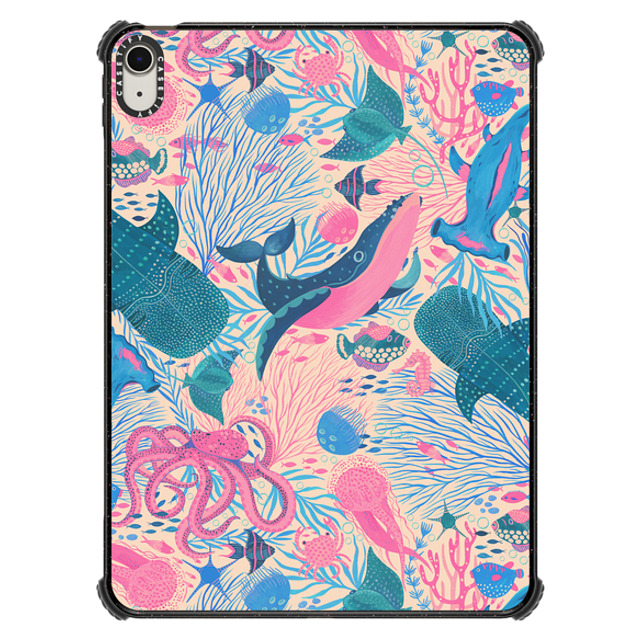 Grace Andersson x CASETiFY iPad Air 11 (M2) ブラック iPad インパクト ケース Under the Sea by Grace Andersson