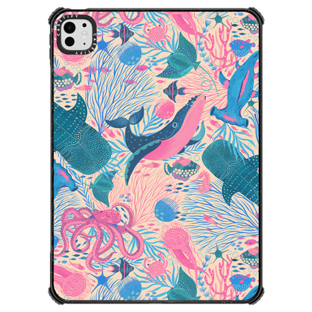 Grace Andersson x CASETiFY iPad Pro 11 (M4) ブラック iPad インパクト ケース Under the Sea by Grace Andersson