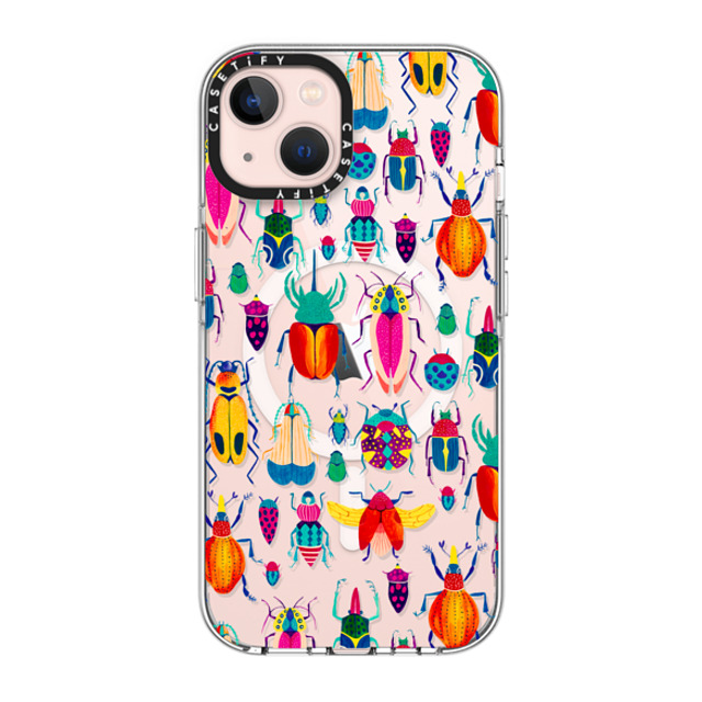 Grace Andersson x CASETiFY iPhone 13 ケース クリア クリア ケース MagSafe対応 Bugs by Grace Andersson