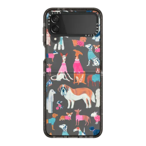 Galaxy Z Flip4 - Dogs by Grace Andersson