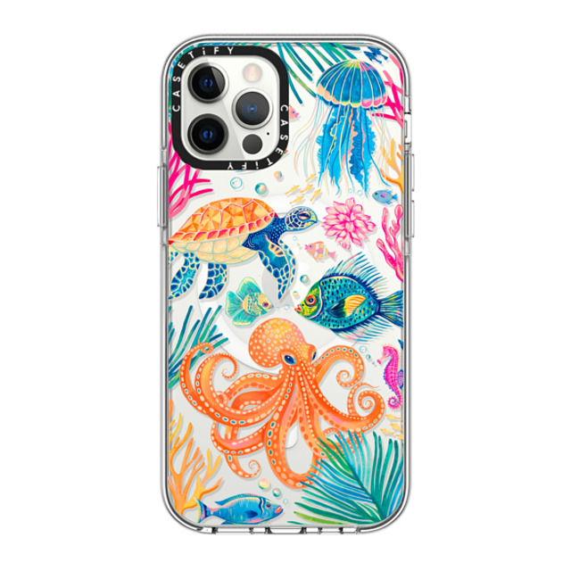 Grace Andersson x CASETiFY iPhone 12 Pro ケース Animal,Nature クリア クリア ケース MagSafe対応 Under the Sea 2 by Grace Andersson Father's Day Grace Andersson x CASETiFY iPhone 12 Pro ケース Animal,Nature クリア クリア ケース MagSafe対応 Under the Sea 2 by Grace Andersson Father's Day