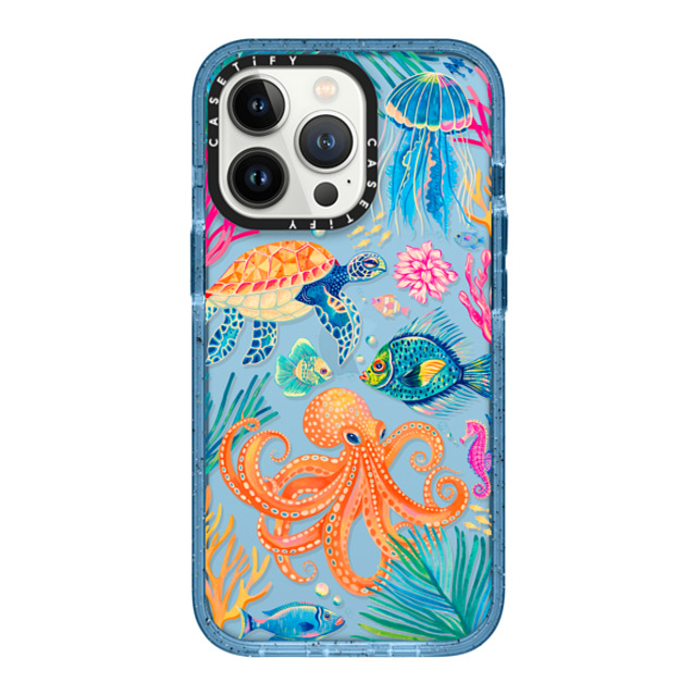 Grace Andersson x CASETiFY iPhone 13 Pro Case Animal,Nature ベイビーブルー Impact Case Under the Sea 2 by Grace Andersson Father's Day Grace Andersson x CASETiFY iPhone 13 Pro Case Animal,Nature ベイビーブルー Impact Case Under the Sea 2 by Grace Andersson Father's Day
