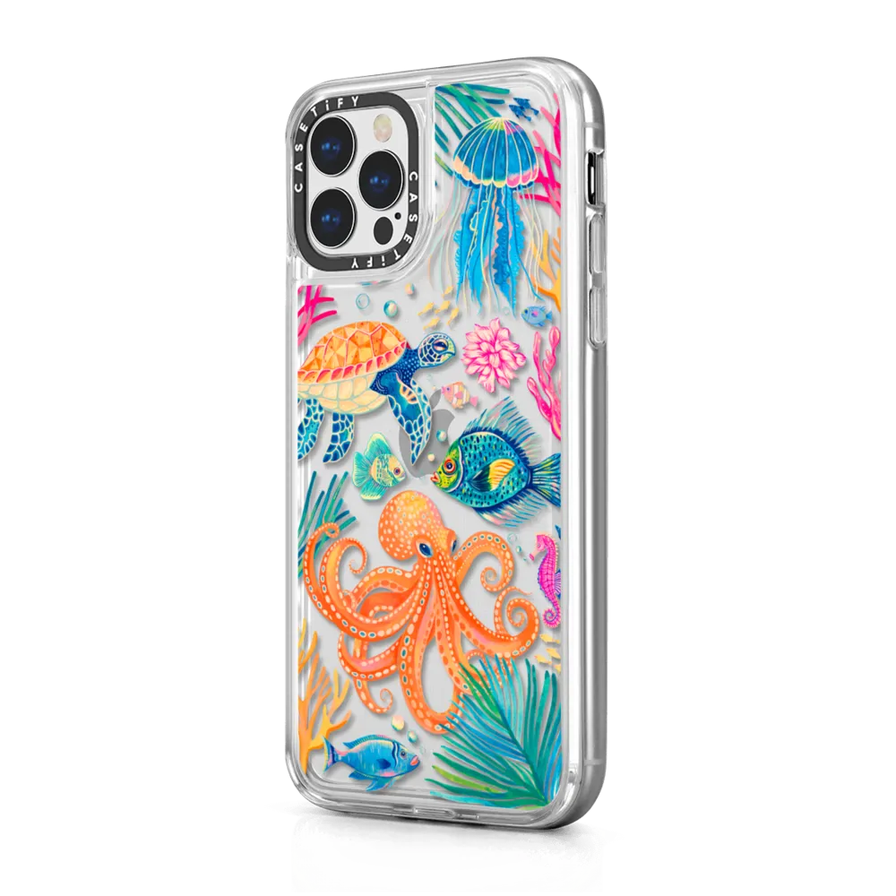 Grip iPhone 12 Pro Max Case - Under the Sea 2 by Grace Andersson