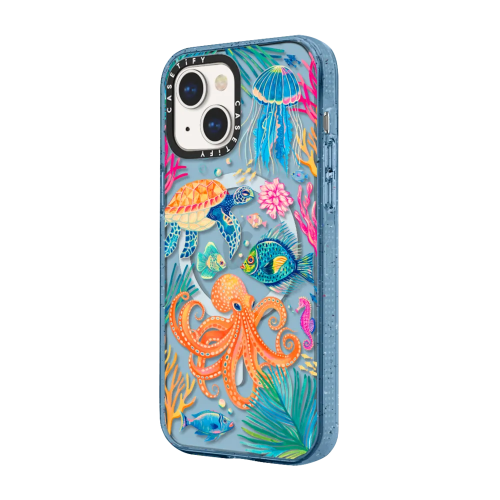 Impact iPhone 13 Case MagSafe Compatible - Under the Sea 2 by Grace Andersson