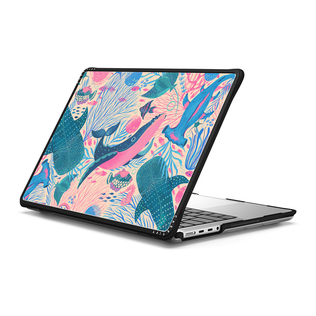 Grace Andersson x CASETiFY MacBook Pro 14-inch (2021 / 2023) ブラック インパクト ケース Under the Sea by Grace Andersson