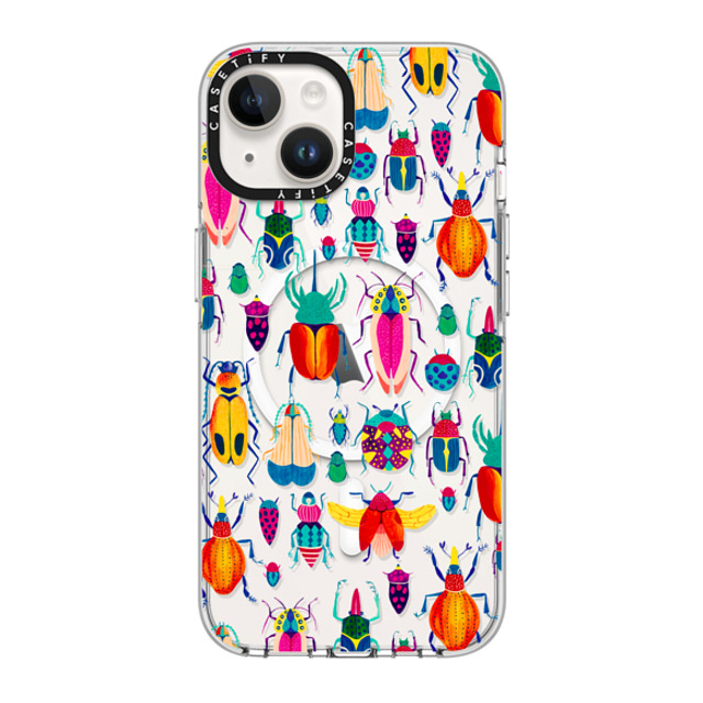 Grace Andersson x CASETiFY iPhone 14 ケース クリア クリア ケース MagSafe対応 Bugs by Grace Andersson