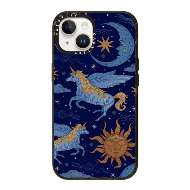 Grace Andersson x CASETiFY iPhone 14 ケース ブラック インパクトケース Sweet Dreams by Grace Andersson