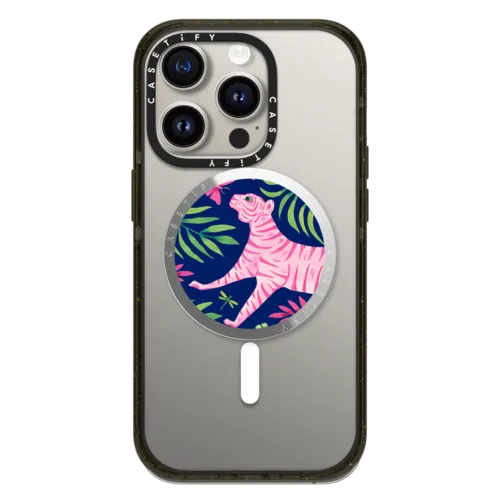 Snappy Grip Stand - Pink Tiger by Grace Andersson