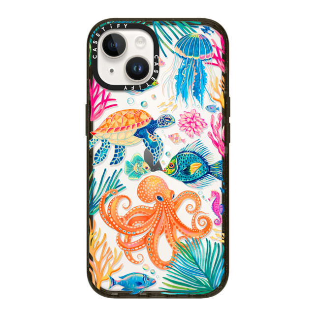 Grace Andersson x CASETiFY iPhone 14 Case Animal,Nature ブラック インパクトケース Under the Sea 2 by Grace Andersson Mother's Day Grace Andersson x CASETiFY iPhone 14 Case Animal,Nature ブラック インパクトケース Under the Sea 2 by Grace Andersson Mother's Day