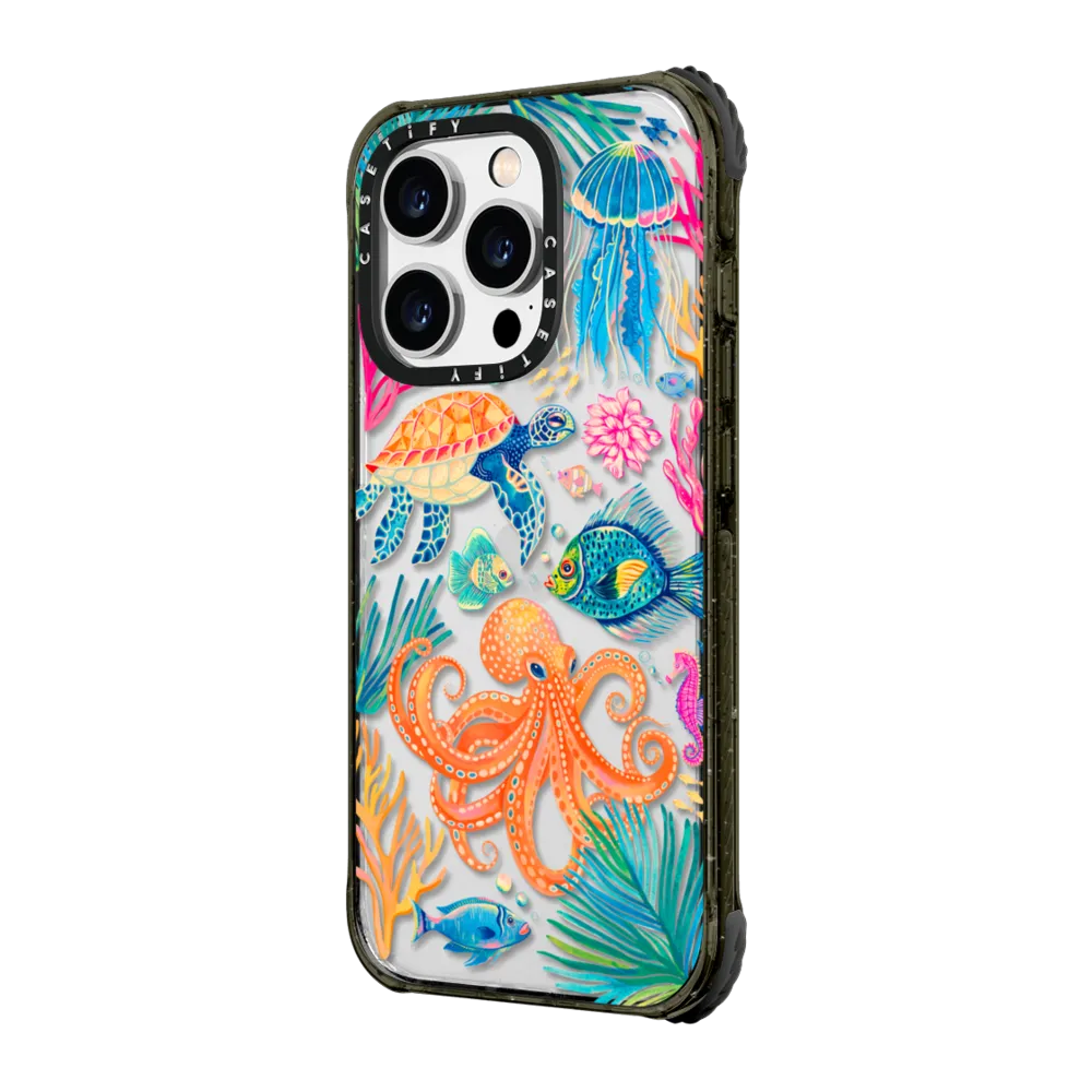 Ultra Impact iPhone 14 Pro Case - Under the Sea 2 by Grace Andersson