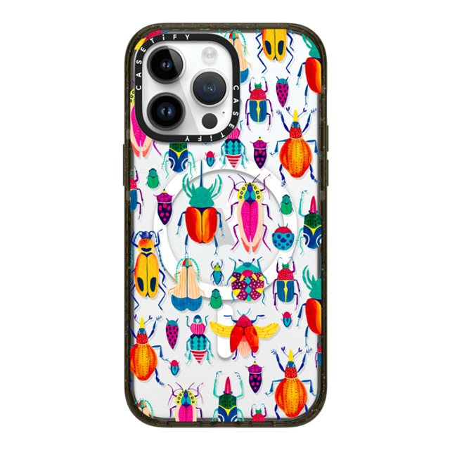 Grace Andersson x CASETiFY iPhone 14 Pro Max ケース ブラック インパクトケース MagSafe対応 Bugs by Grace Andersson