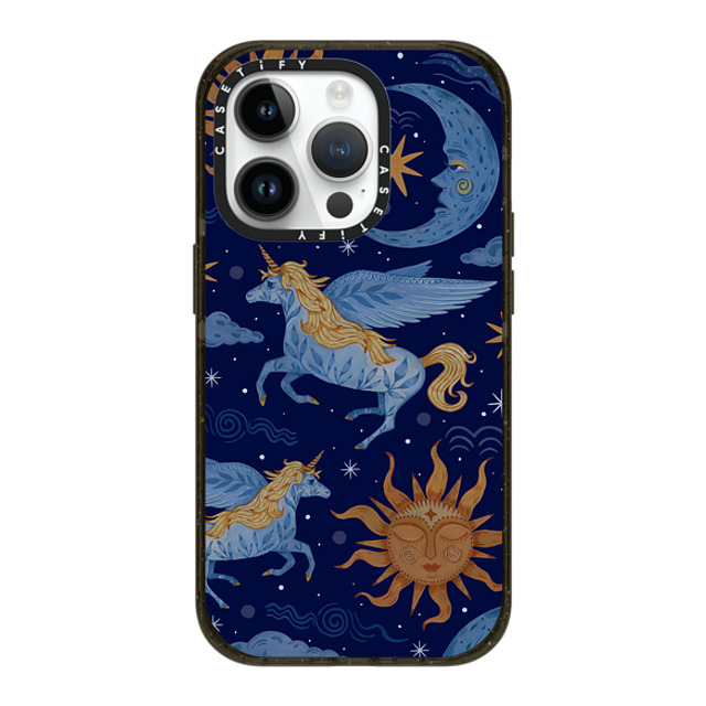 Grace Andersson x CASETiFY iPhone 14 Pro ケース ブラック インパクトケース MagSafe対応 Sweet Dreams by Grace Andersson