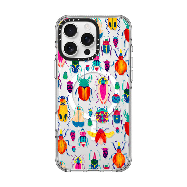 Grace Andersson x CASETiFY iPhone 16 Pro Max ケース クリア クリア ケース MagSafe対応 Bugs by Grace Andersson